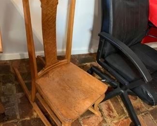 #43		Oak Sewing Rocker	 $30.00 
