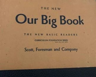 #45		Our Big Book 1951 Original Dick and Jane w/first 6 stories 	 $200.00 
