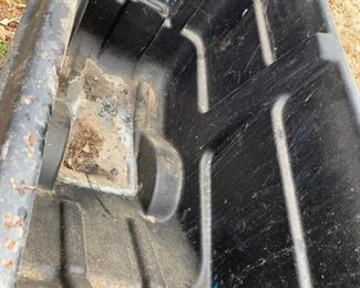 #98	outside	rubbermade dump cart HEAVY 	 $200.00 
