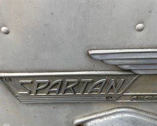 #101	outside	1954 Spartan as is travel trailer with 1 bedroom, bath, kitchen, ac and heat	 $6,500.00 
