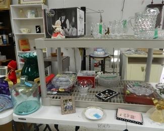American Fostoria, kitchen items, holiday items