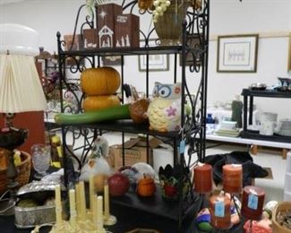 Holiday, decor, candleholders