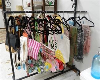 Purses, bags, scarves