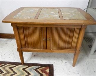 Small, marble side table