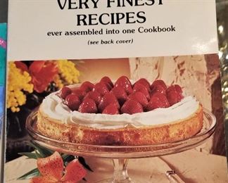 Recipe books. Doesn't that look delicious?