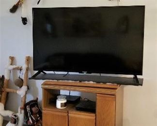 TV and swivel storage cabinet for sale.