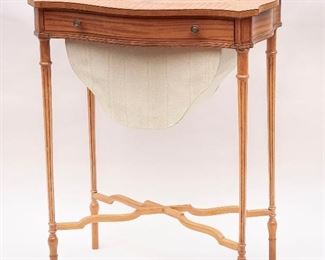 Lot 198 Eng sewing table $800.