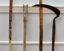 Wooden garden tools