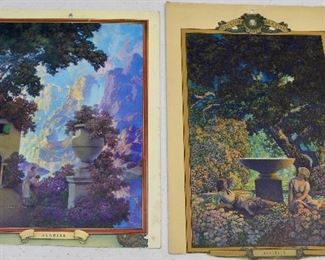 Maxfield Parrish calendars