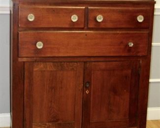 Early pine cabinet