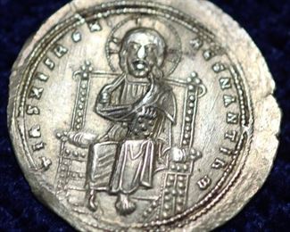 Byzantine gold coin