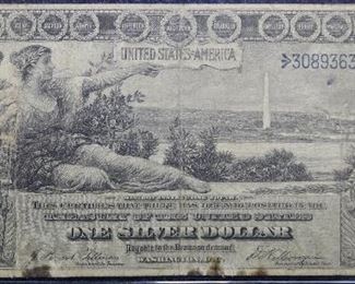 1896 One  dollar,  Educational note