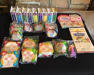 Oak McDonald Happy Meal Toys & Bags and Boxes