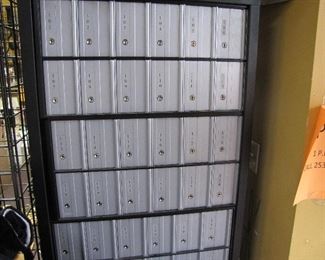 Mail Boxes with Keyed Entry - 60 Total Units