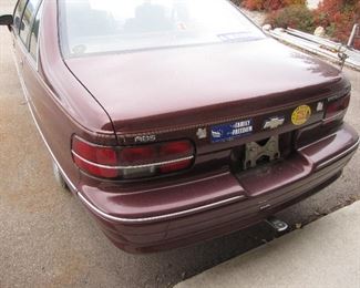 One Owner 1991 Chevrolet Caprice Classic - 140,000 Miles Lots of power accessories - Had history of a right side fender bender, well repaired, full size spare. Drives nice. Std V-8. Great inexpensive, comfortable transportation. 