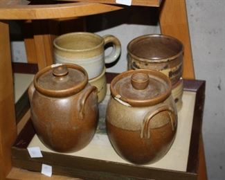 Two pieces from W. J . Gordy.  Neither is perfect, but his work is getting harder and harder to find, in any condition.  