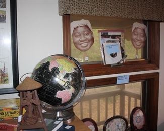 neat, colorful globe.  