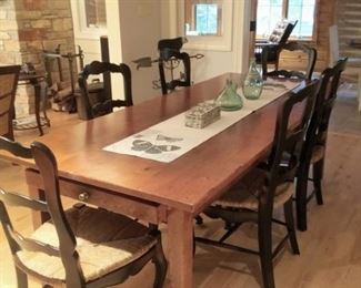 Farmhouse Table and Chairs