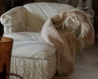 Arm chair and ottoman $40