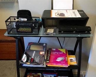 Printer Table, Kodak Printer, Misc Office items....