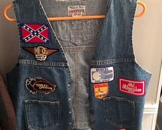 Jean Vest with great Patches