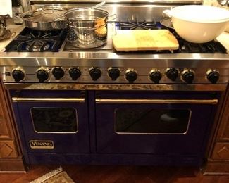 this beauty in blue Viking 48"x 28 x 45 High