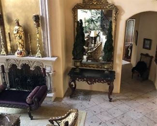 view into living room every where you look there's a treasure to behold