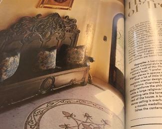 this custom bench in entry is for sale