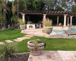 all out door pots etc