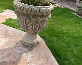 pots all over property