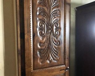 interior 10' carved doors