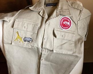 zoo fari size 6 boys shirt & shorts