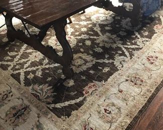 stunning in perfect condition trestle table