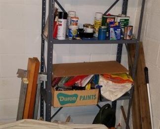 household goods and shelving