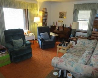 Laz-boy Recliners, Beckhurt Piano, KROEHLER Couch