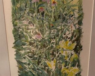 An original water colour by the late Rod Schue.