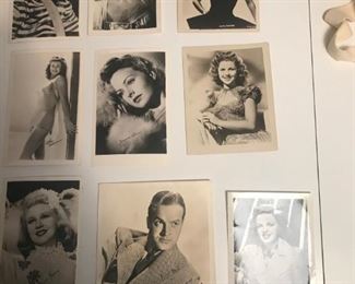 Antique movie star photographs and post cards $15 each