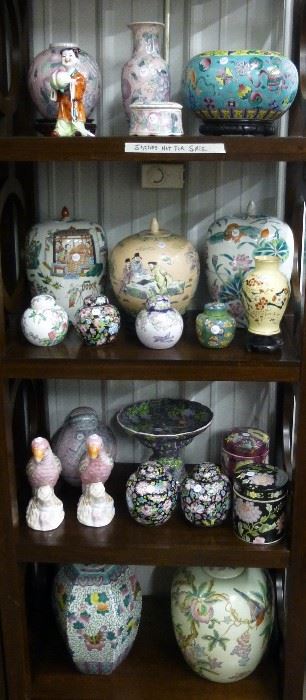 Famille Rose Enameled Porcelain