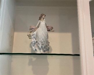 One of the large Lladro statues