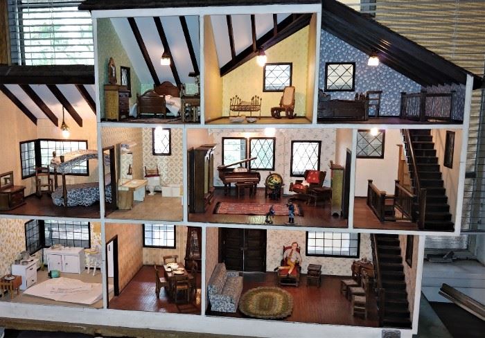 . Doll House 49W x 36H x 21D