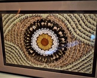 Butterfly Art from Central African Republic