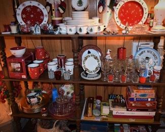 Christman Dishware and Cups