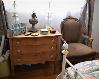 Guest Room antique Dresser and Chair