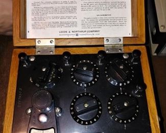 Leeds Northrup Co. 5305 Test Set Resistance Measurements