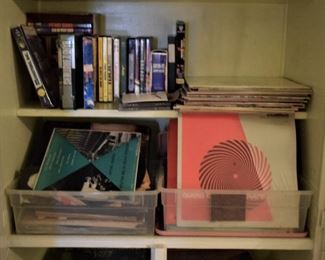 LPs, DVD  VHS
