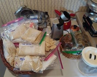 Table Covers and Napkins, Vintage