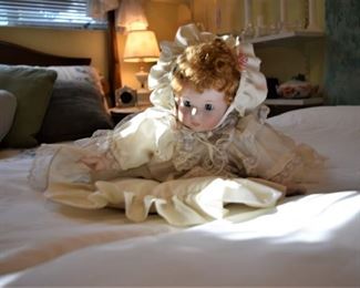 Vintage Porcelain Baby Doll, Adorable