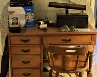 Writing Desk and Chair 1 of 2 Security Systems