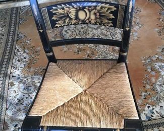 One of set of 4 Hitchcock chairs