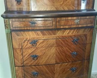 Impressive antique dresser
